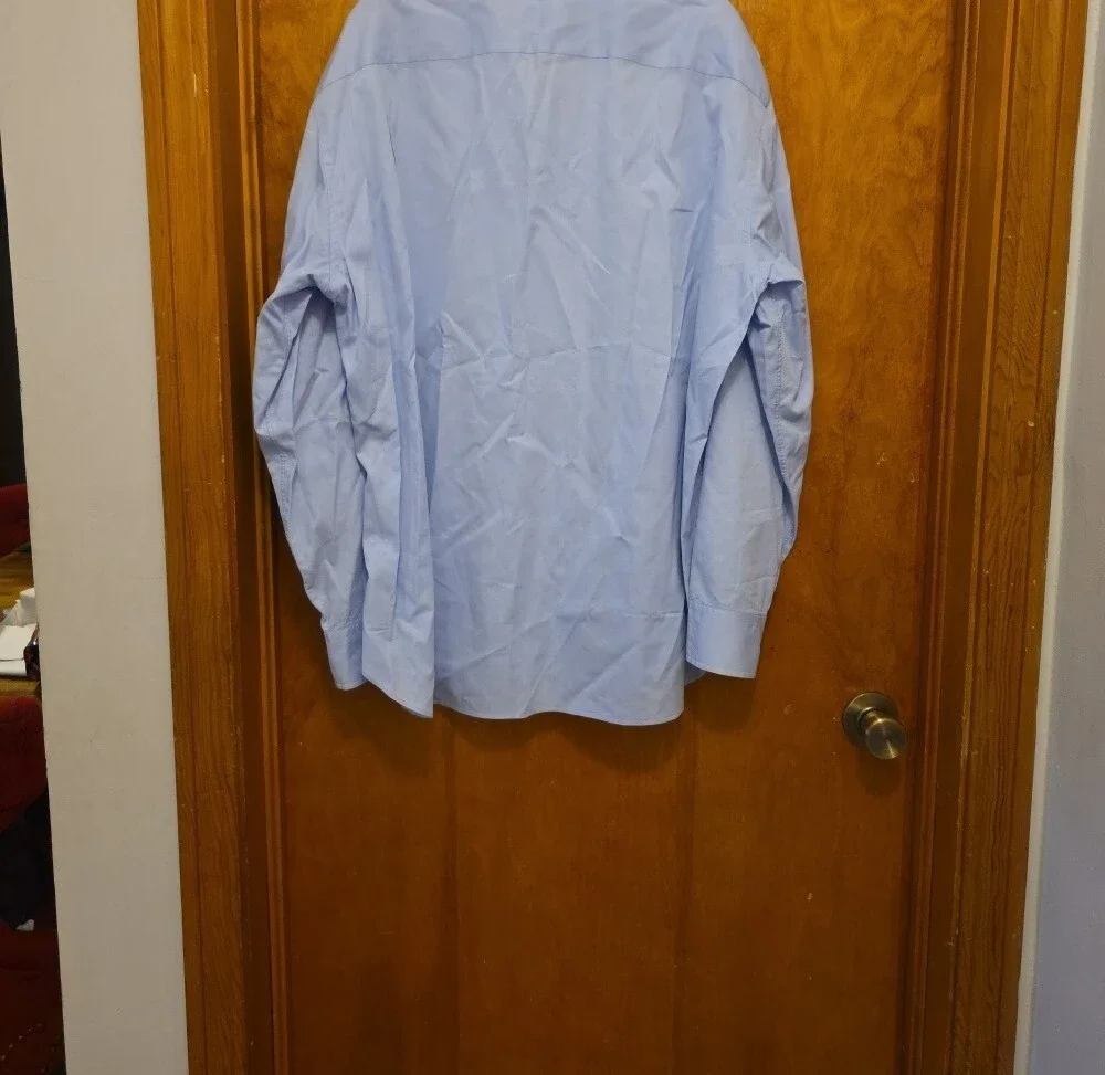 Men's J-Crew Light Blue Dress Shirt - Classic Button-Down